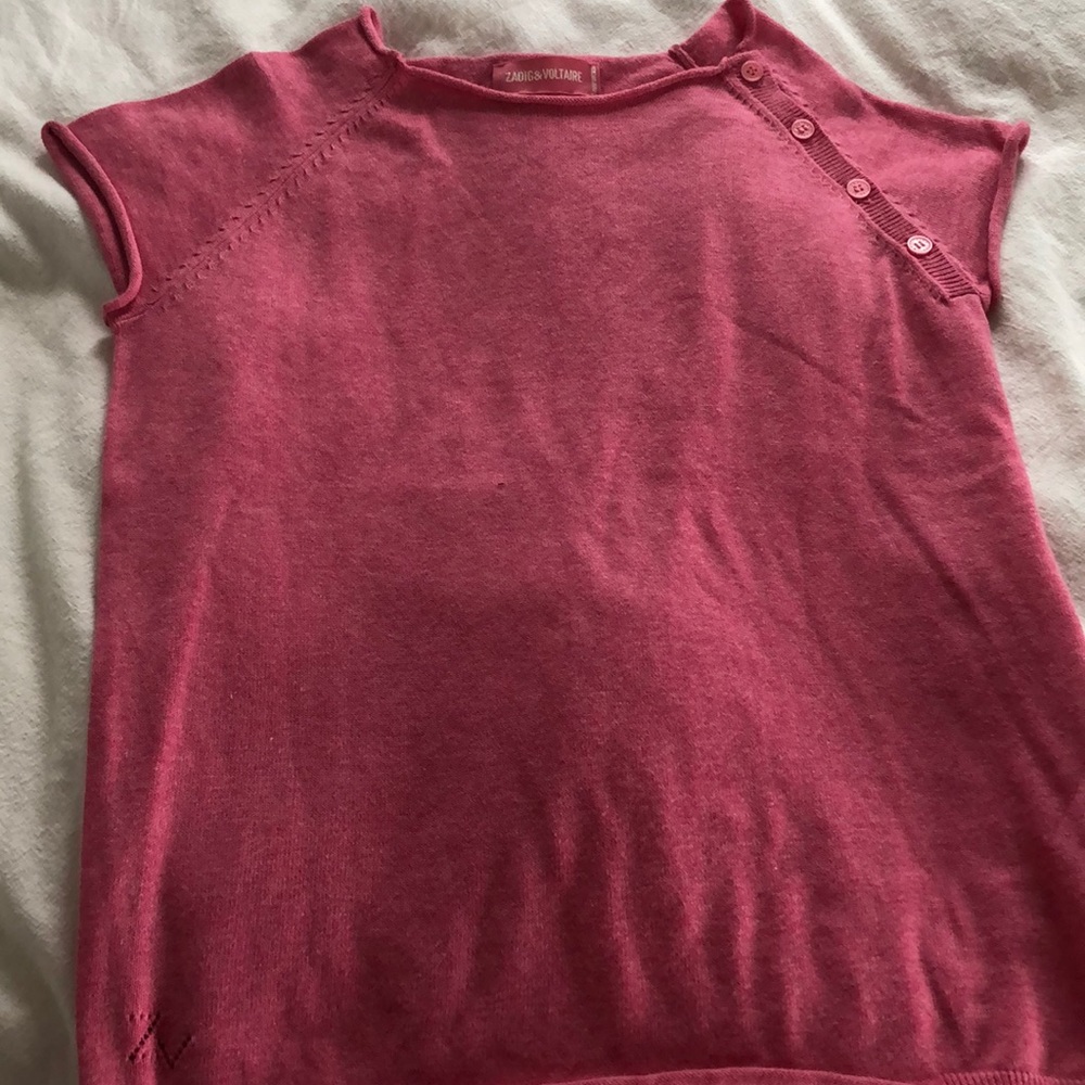 Cashmere sweater shirt